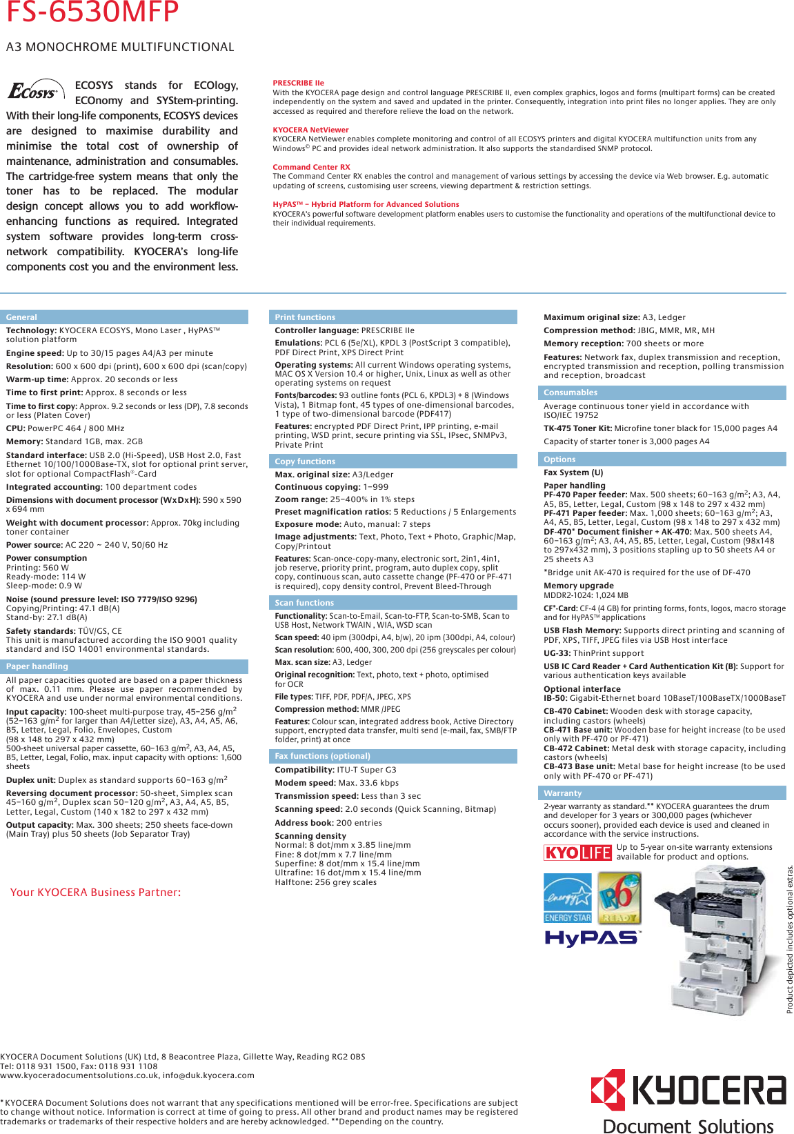 Page 2 of 2 - Kyofs6530Mfp 120418_Matsuri_FS6530MFP_RZ User Manual