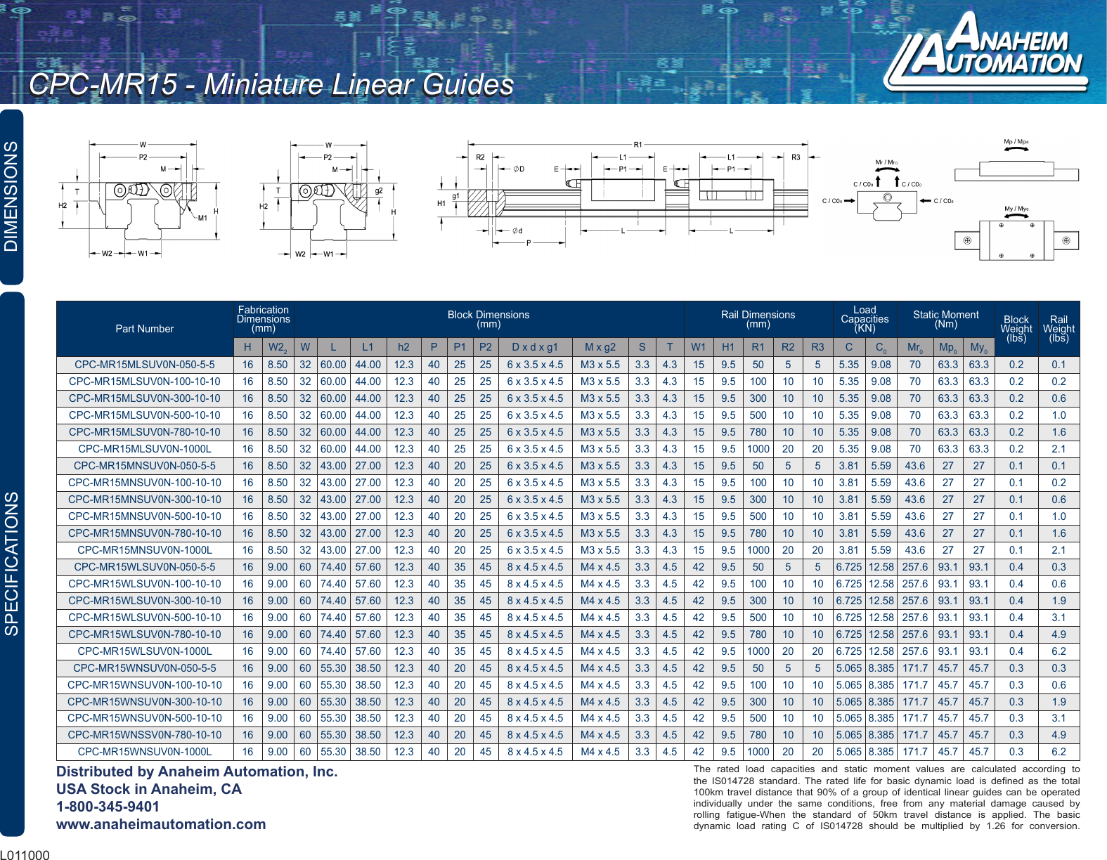 Page 2 of 2 - L011000 - CPC-MR15 Spec Sheet (NEW)
