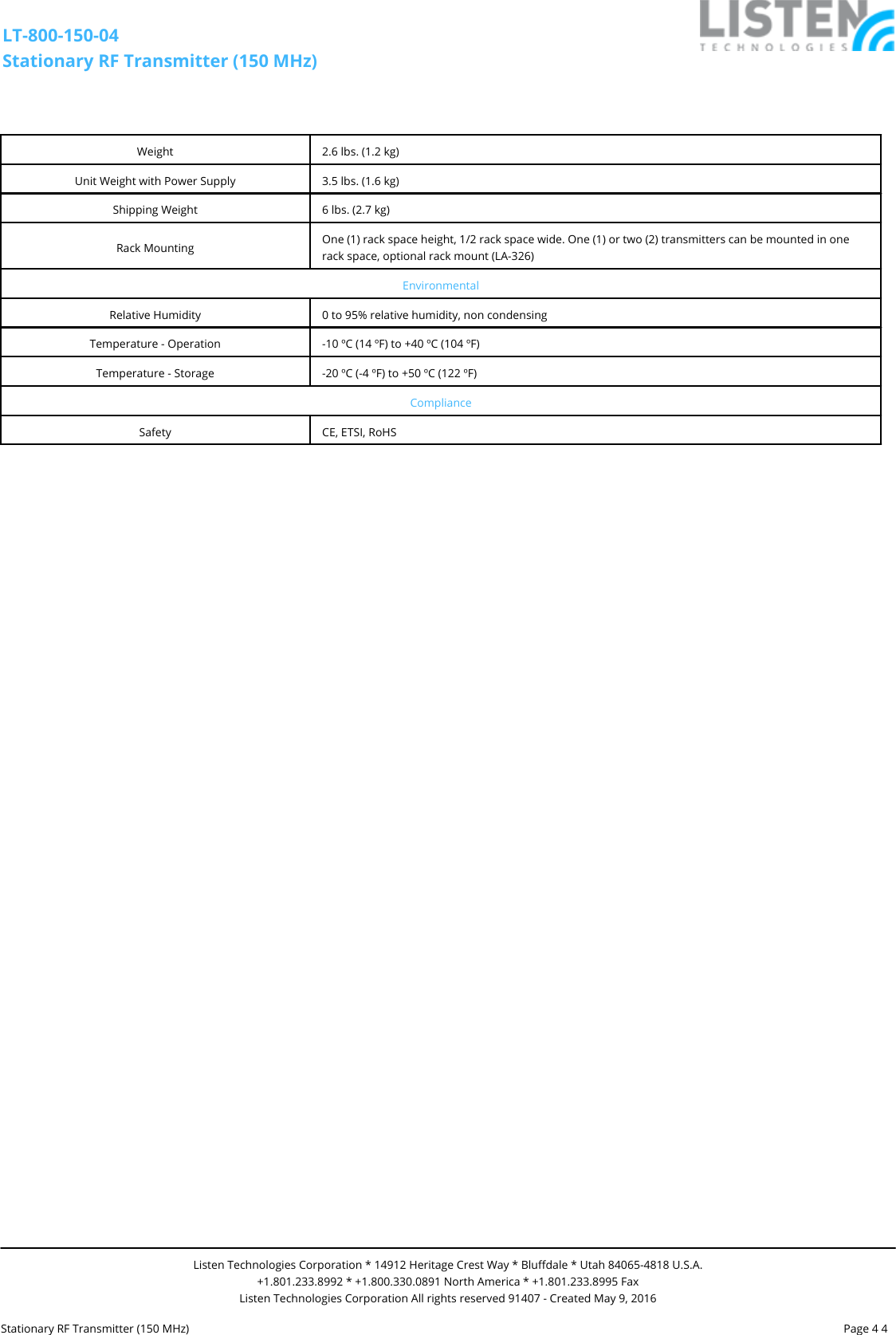 Page 4 of 4 - LT-800-150-04
