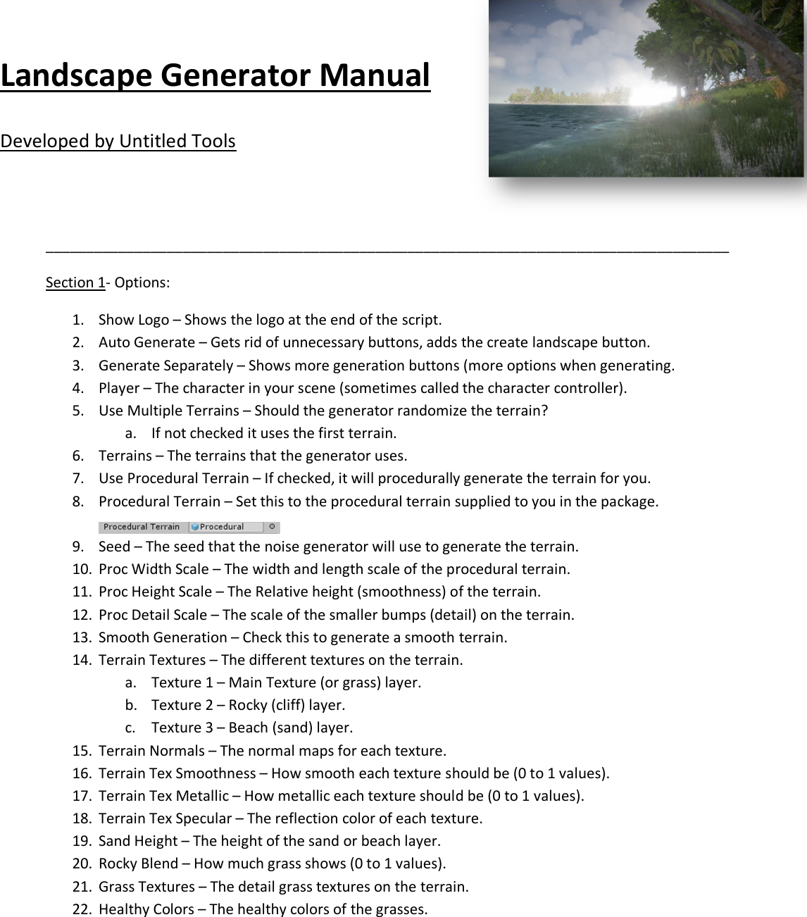 Page 1 of 3 - Landscape Manual V1.1.0