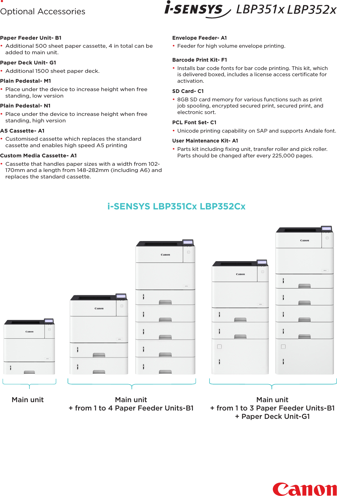 Page 2 of 4 - Lbp351X User Manual