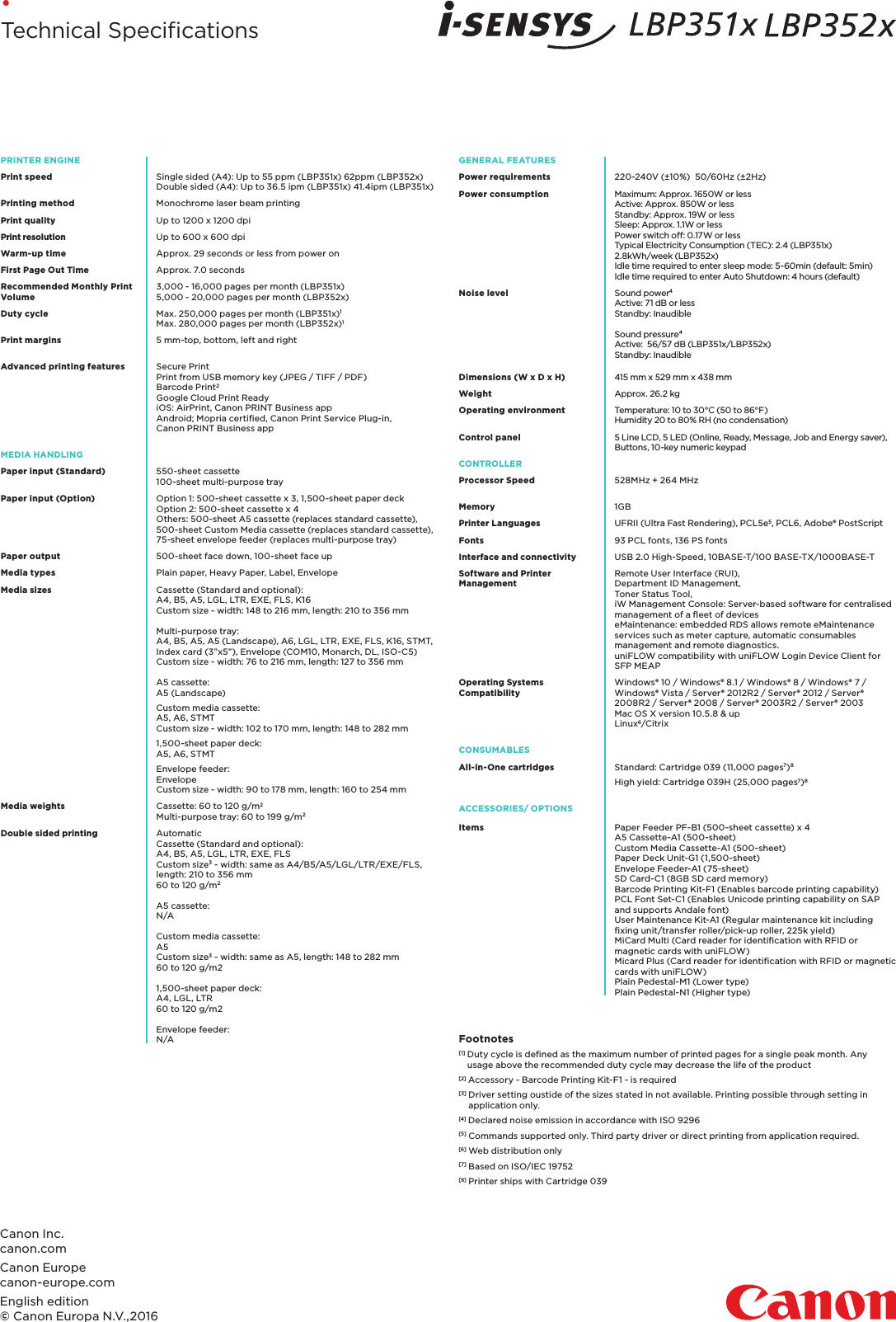 Page 3 of 4 - Lbp351X User Manual