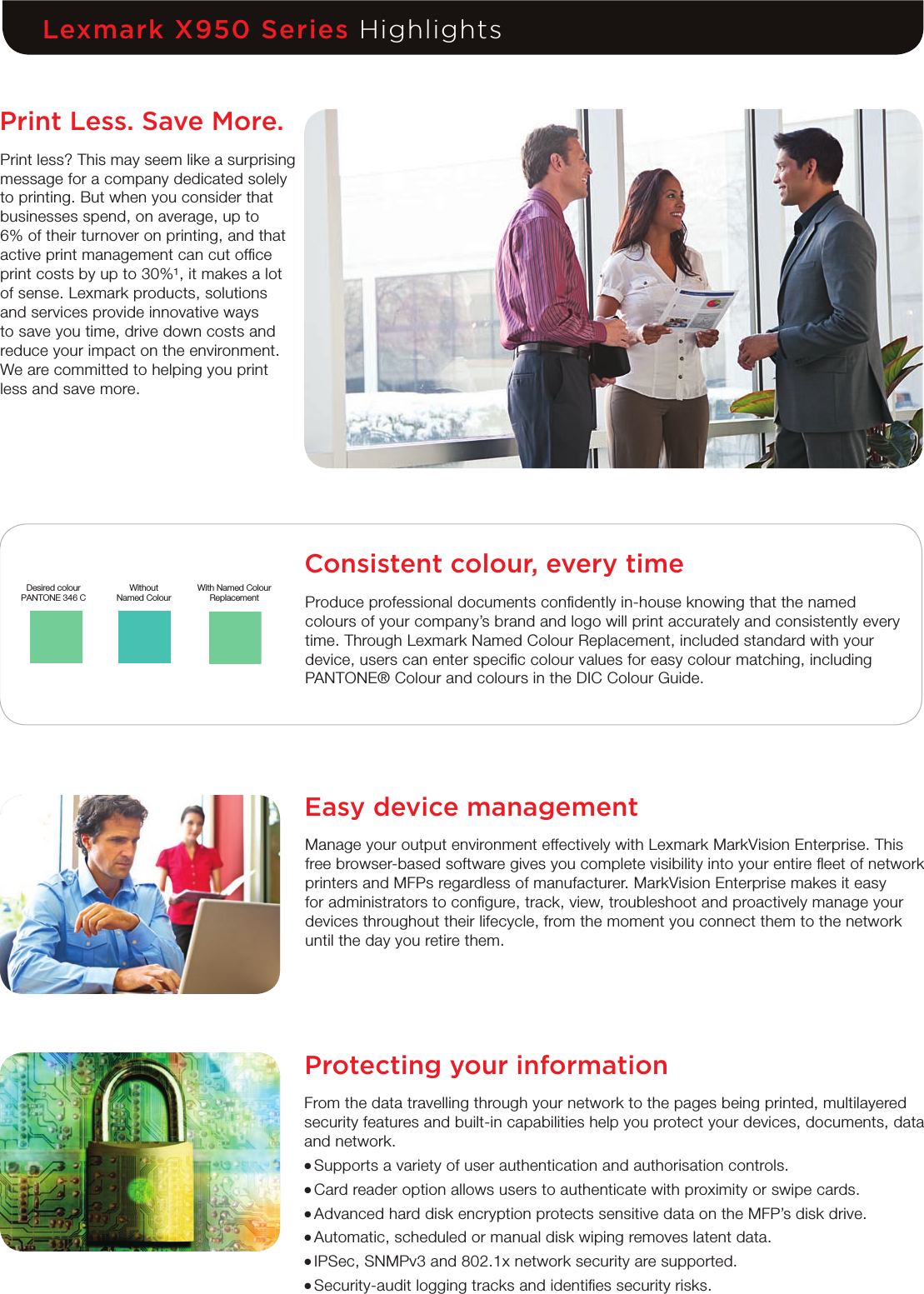 Page 5 of 8 - Lexmarkx950De User Manual