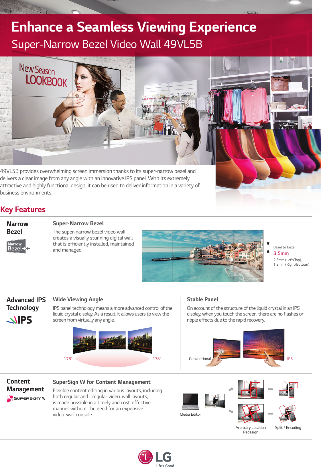 Page 1 of 2 - Lg49Vl5B User Manual