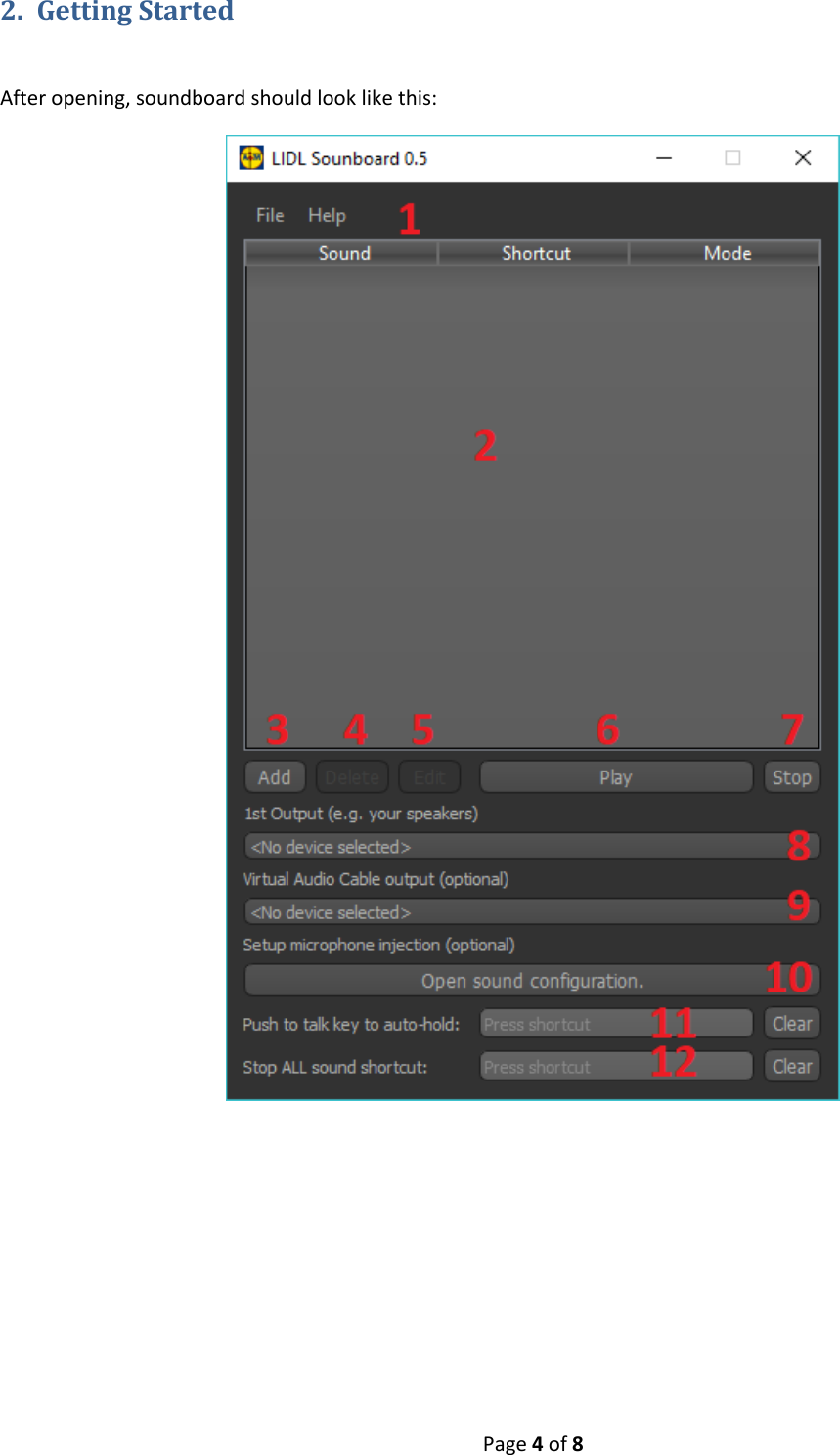 Page 4 of 8 - Lidl Manual