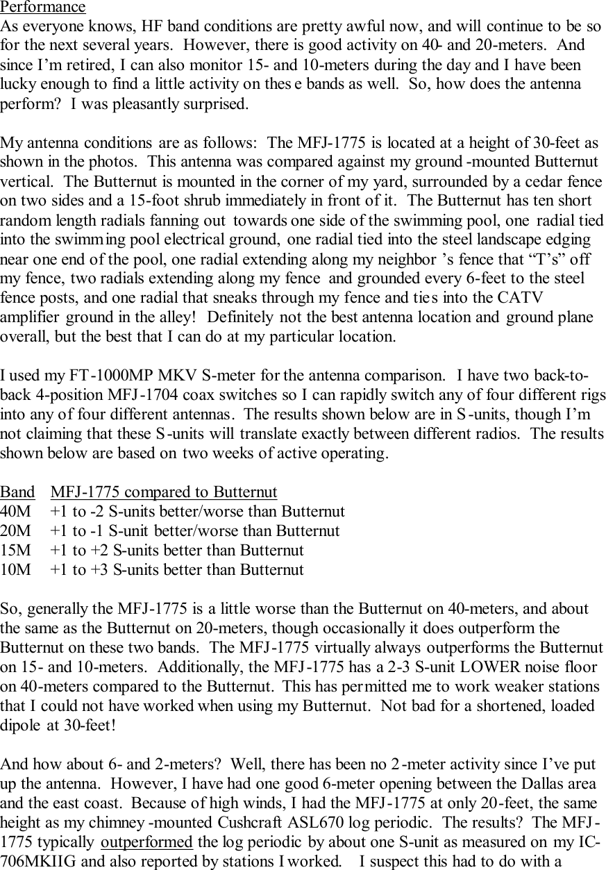 Page 4 of 5 - Product Review MFJ--1775-Rotating-mini-dipole-Review