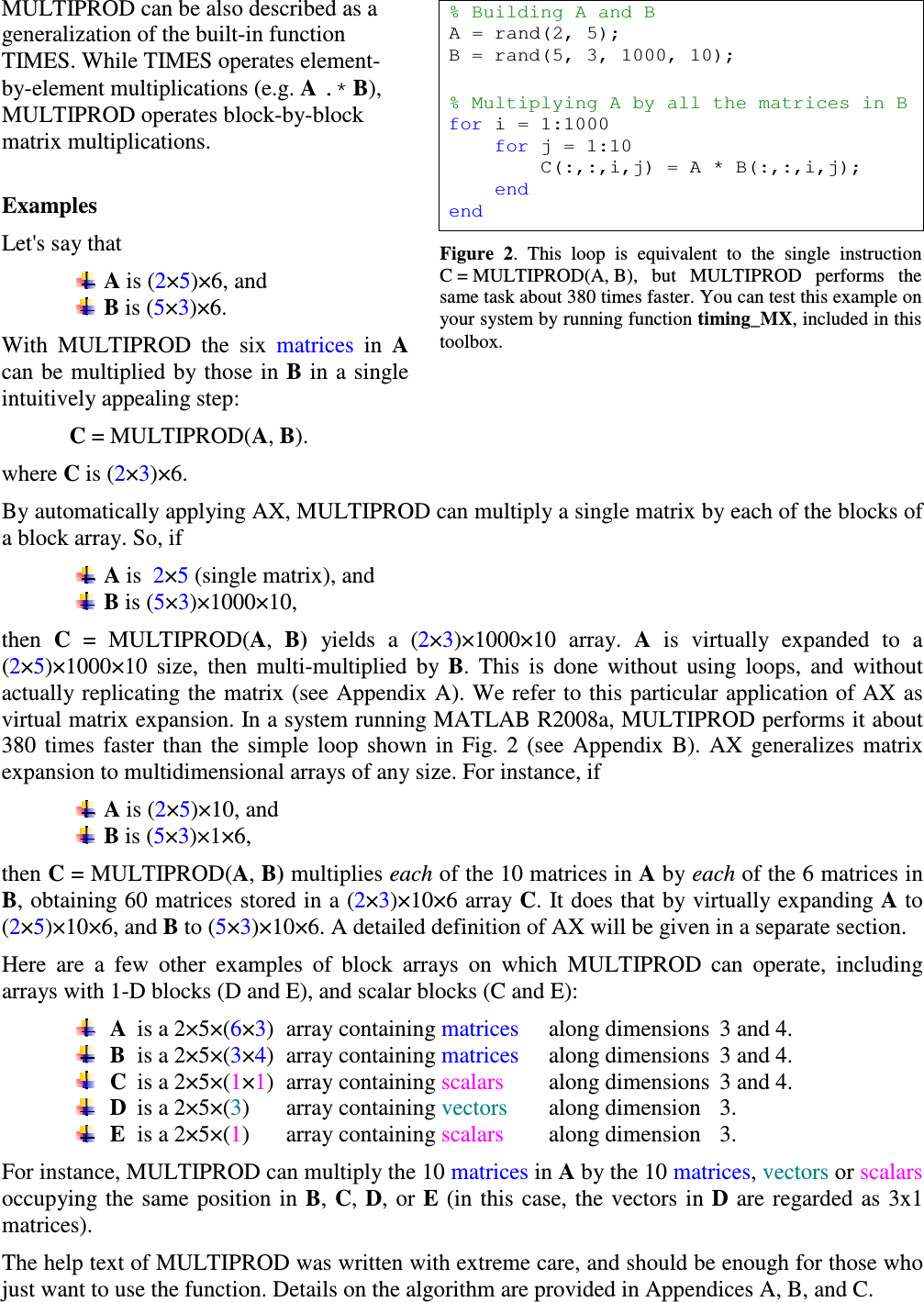 Page 2 of 4 - MULTIPROD Toolbox Manual