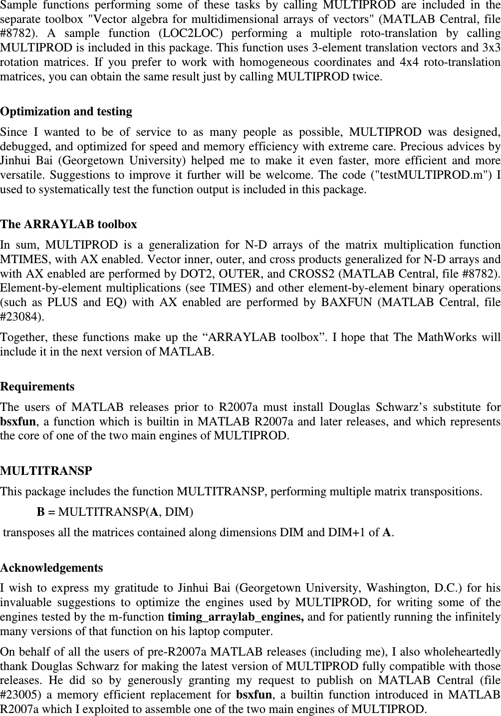 Page 4 of 4 - MULTIPROD Toolbox Manual