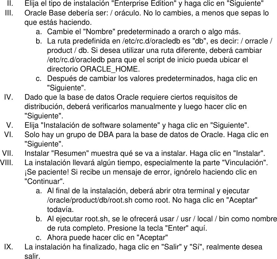 Page 3 of 3 - Manual Para Instalar Oracle 12c En Arch Linux