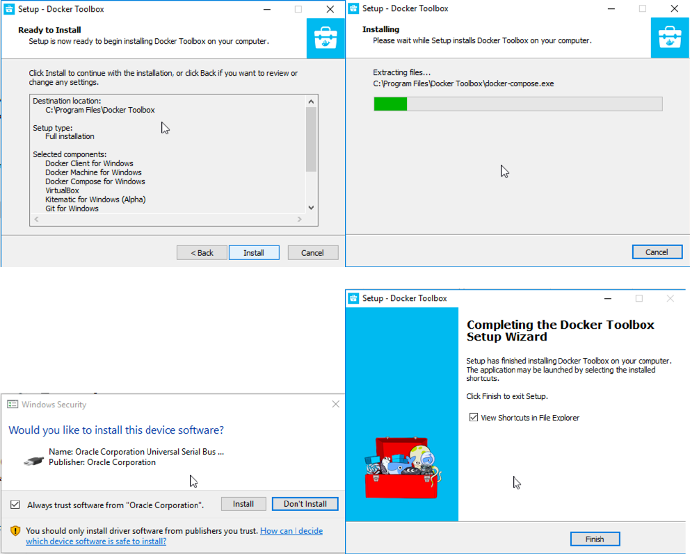 Page 5 of 8 - Manual Docker Toolbox Windows