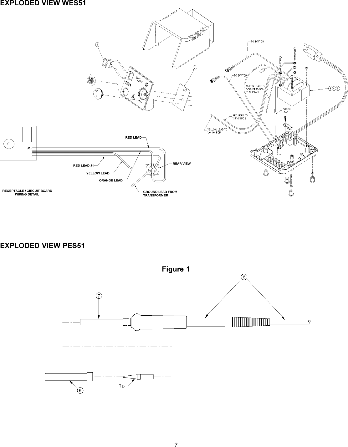 Page 7 of 7 - S2265ch Wes51-online Manual Weller Solder Station