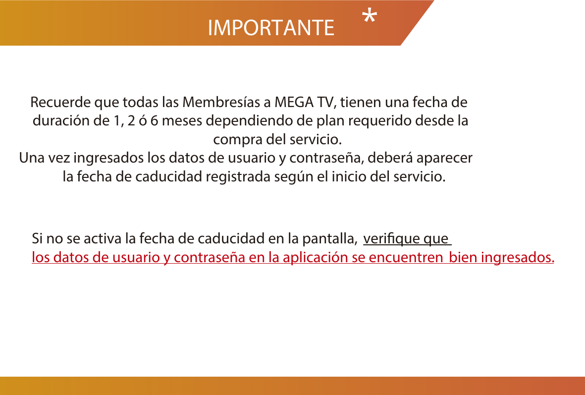 Page 8 of 9 - Manual MegaTV  Mega TV