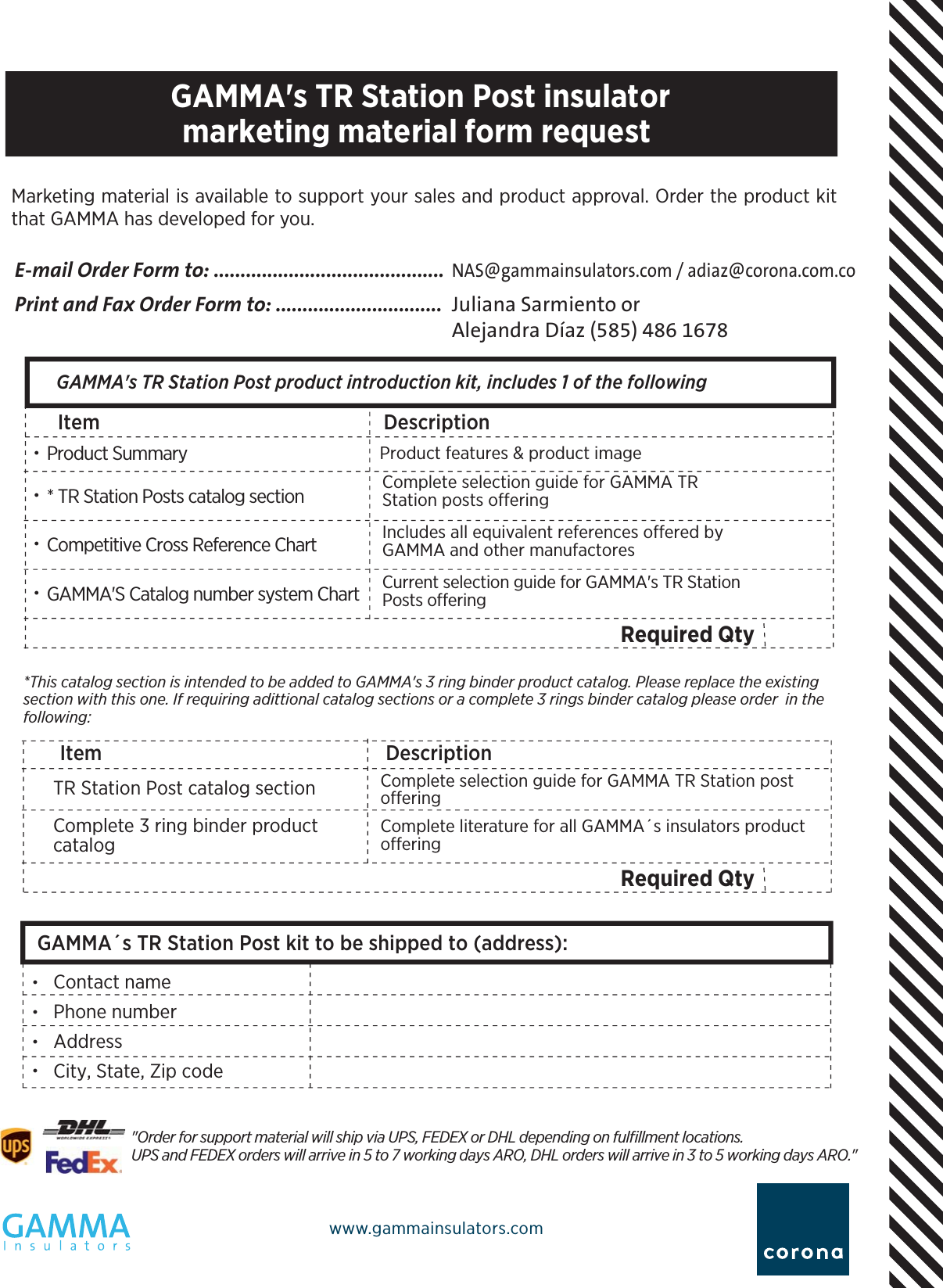 Page 1 of 1 - TR´S CERISOL  Marketing-material-request-form