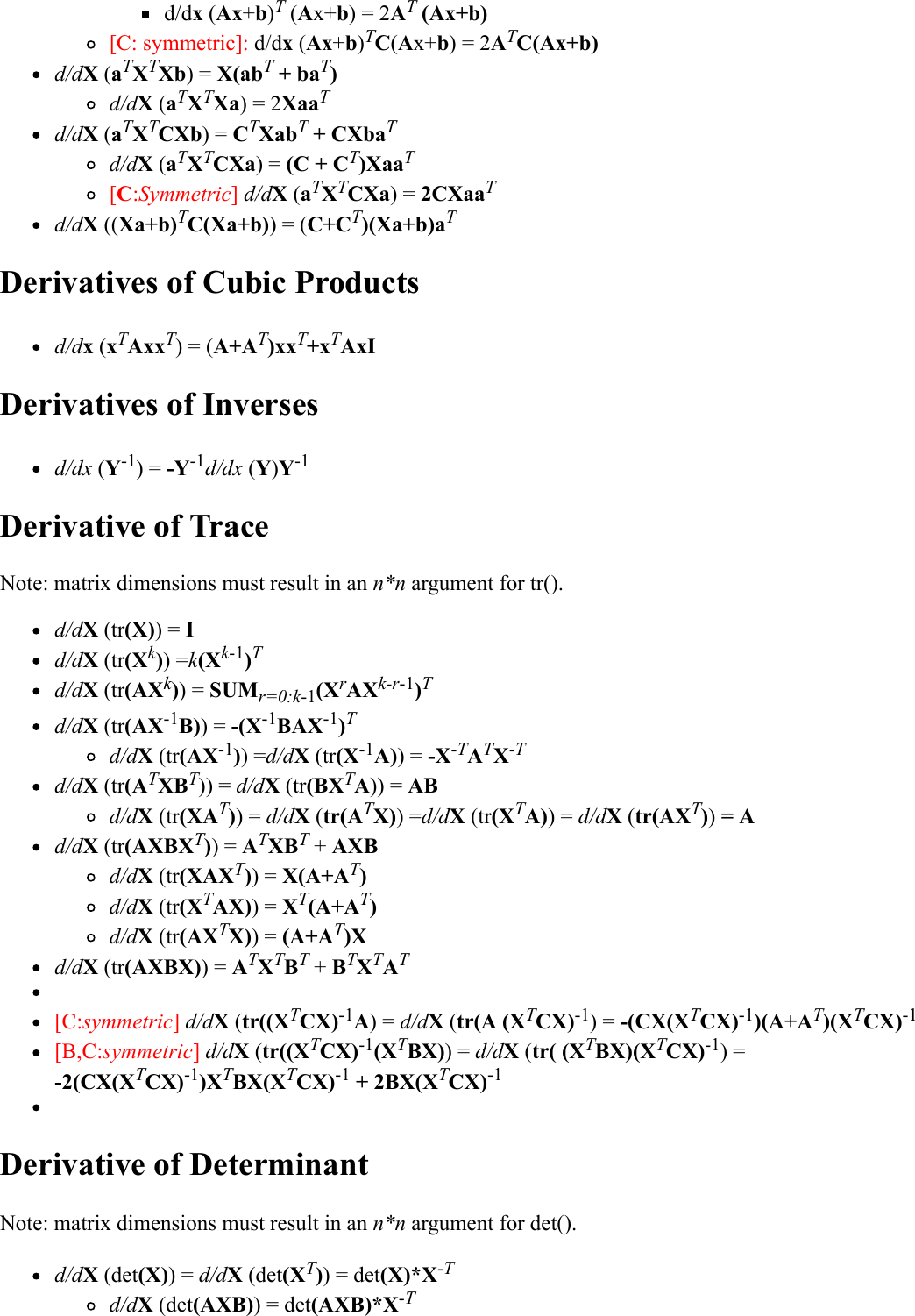 Page 2 of 3 - Matrix Manual Calculus