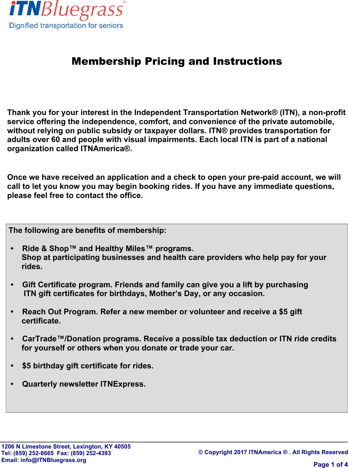 Page 1 of 4 - RptMembershipApplicationInstructions Membership Application Instructions