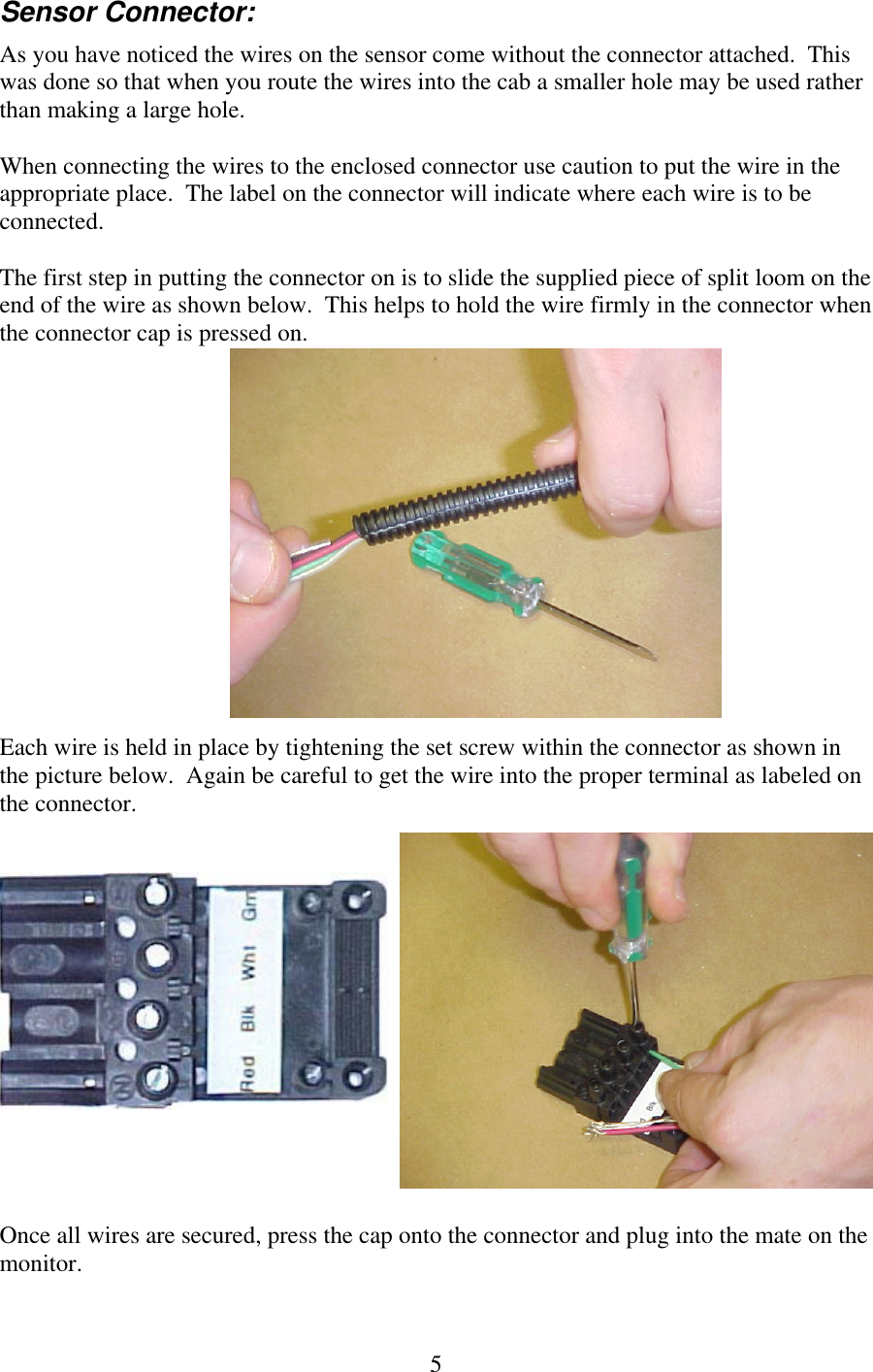 Page 5 of 8 - Manual2010 Moisture Monitor (PDF) Moisture-Monitor-Manual