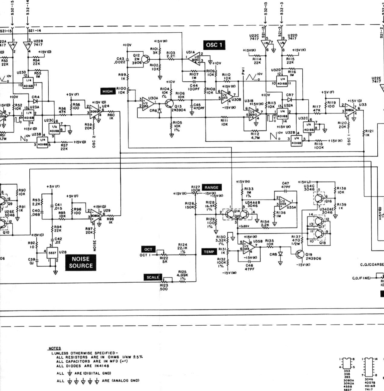 Page 4 of 11 - Moog Source Schematics