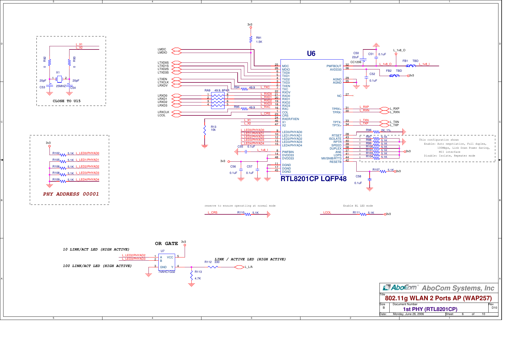 Page 6 of 10 - Wap257d10t  MQ4WAP257 Circuit Diagram