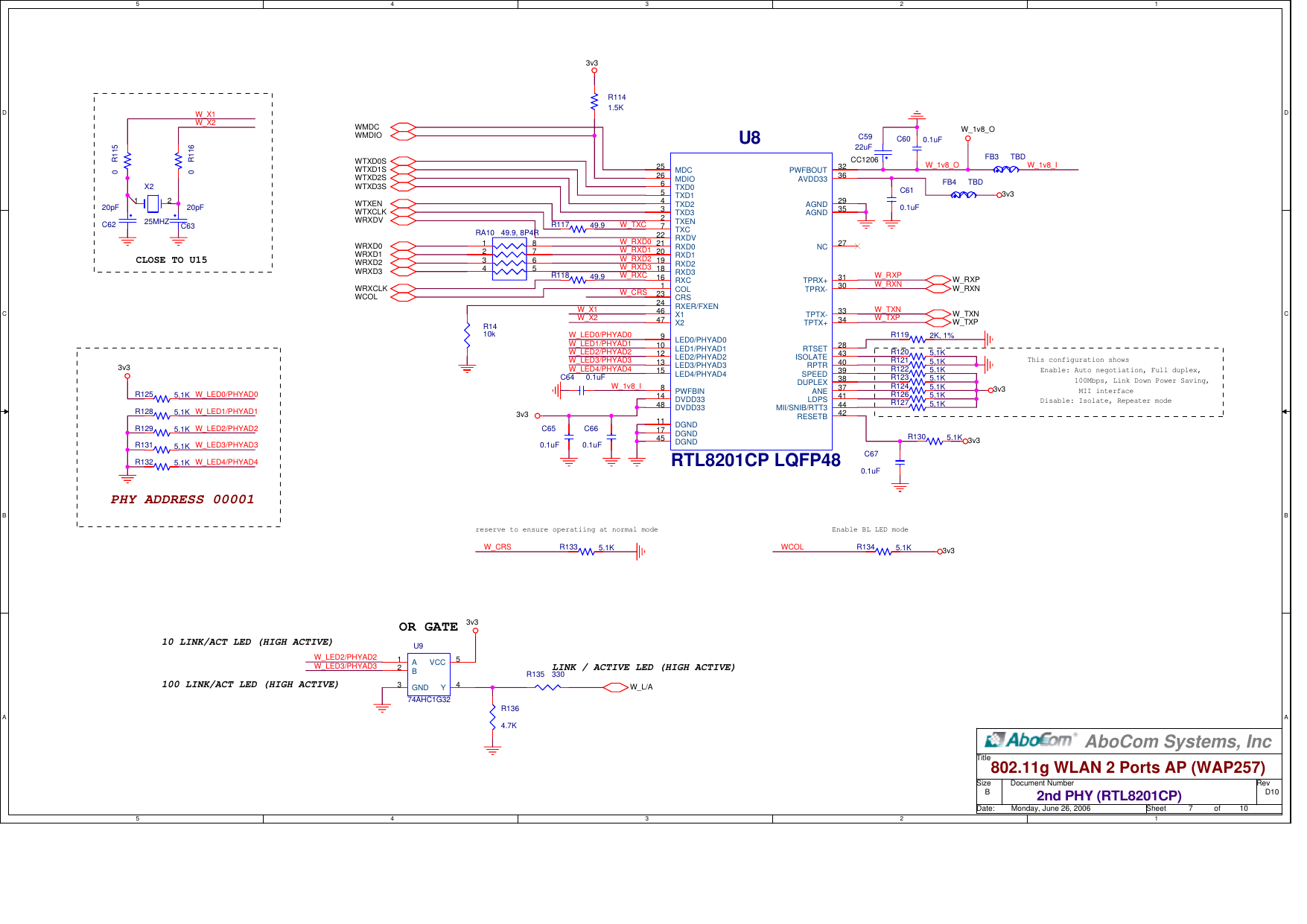 Page 7 of 10 - Wap257d10t  MQ4WAP257 Circuit Diagram