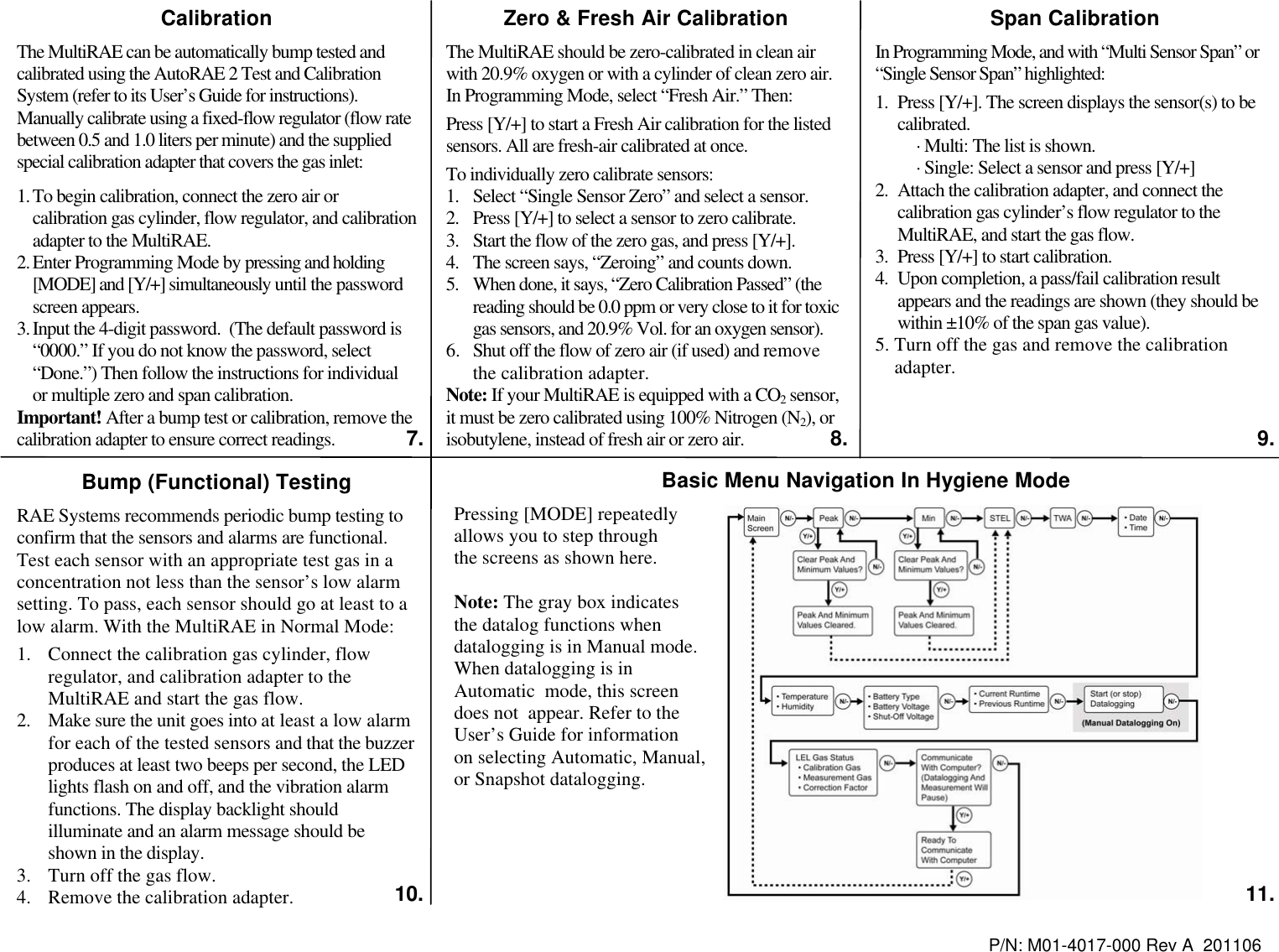 Page 2 of 3 - ToxiRAE 3 QuickStart Guide Multi RAE Lite Quick Start Diffusion Reva2