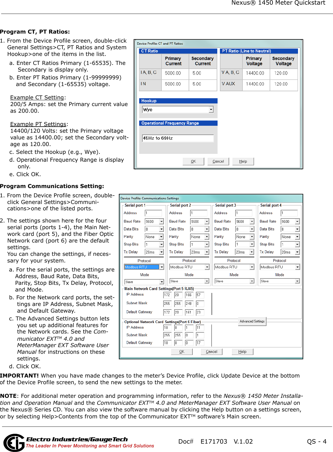 Page 4 of 4 - Nexus 1450 Meter QS Guide V.1.02 Nexus-1450-Meter-Quickstart-Guide E171703