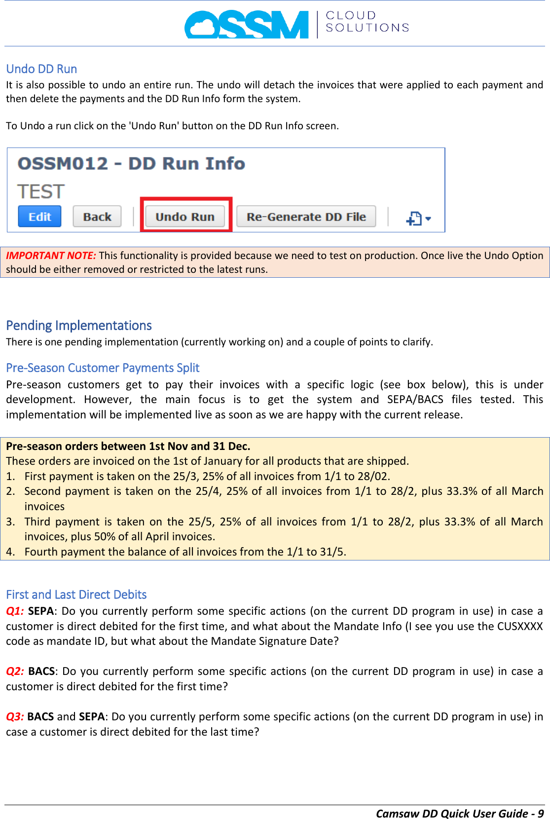 Page 9 of 9 - OSSM012 - Quick Guide V1.5