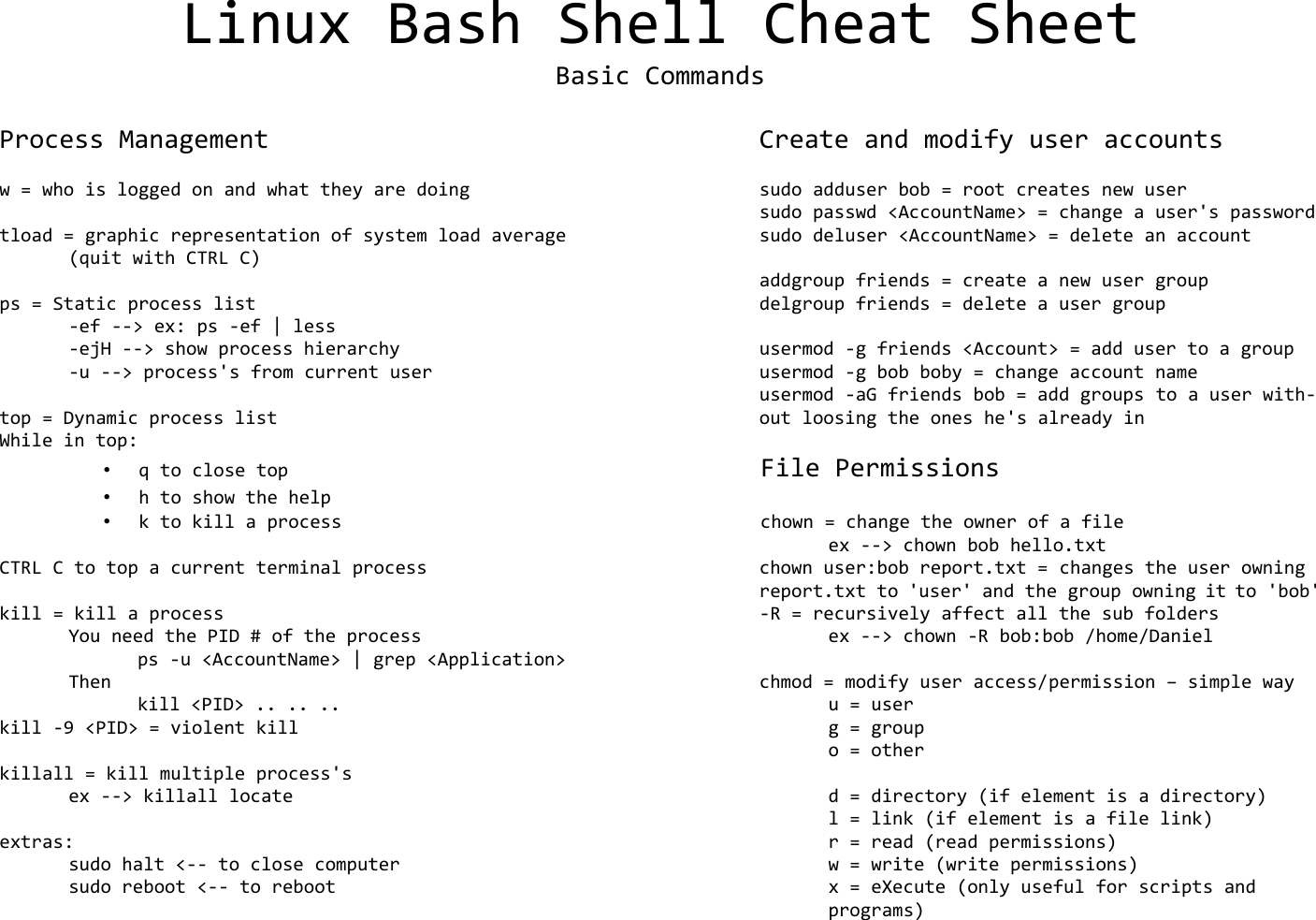 Page 5 of 7 - One Page Linux Manual