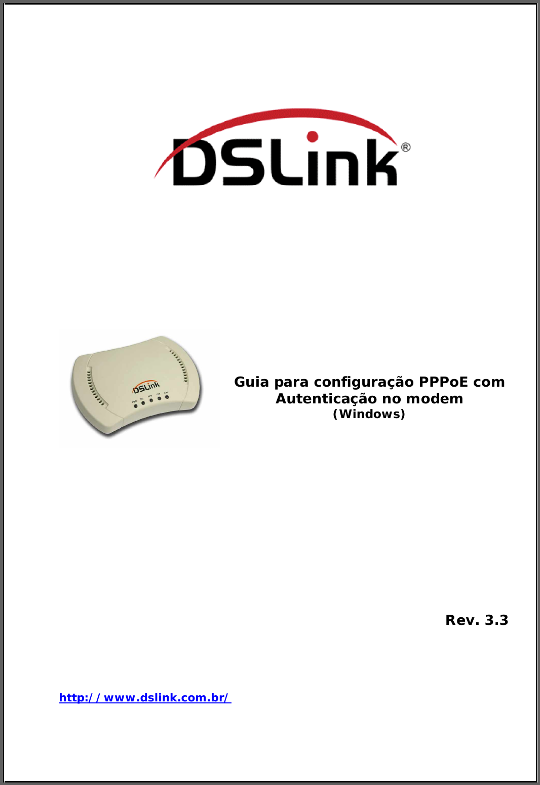 Page 1 of 8 - Opticom-DSLink-260E-antiga-manual