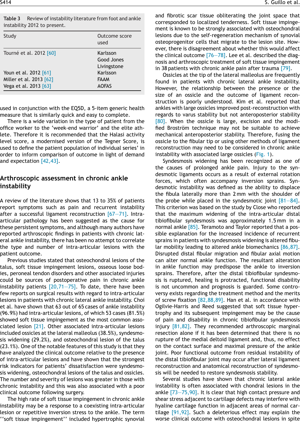 Page 4 of 9 - Consensus In Chronic Ankle Instability  OTSR CAI 20131
