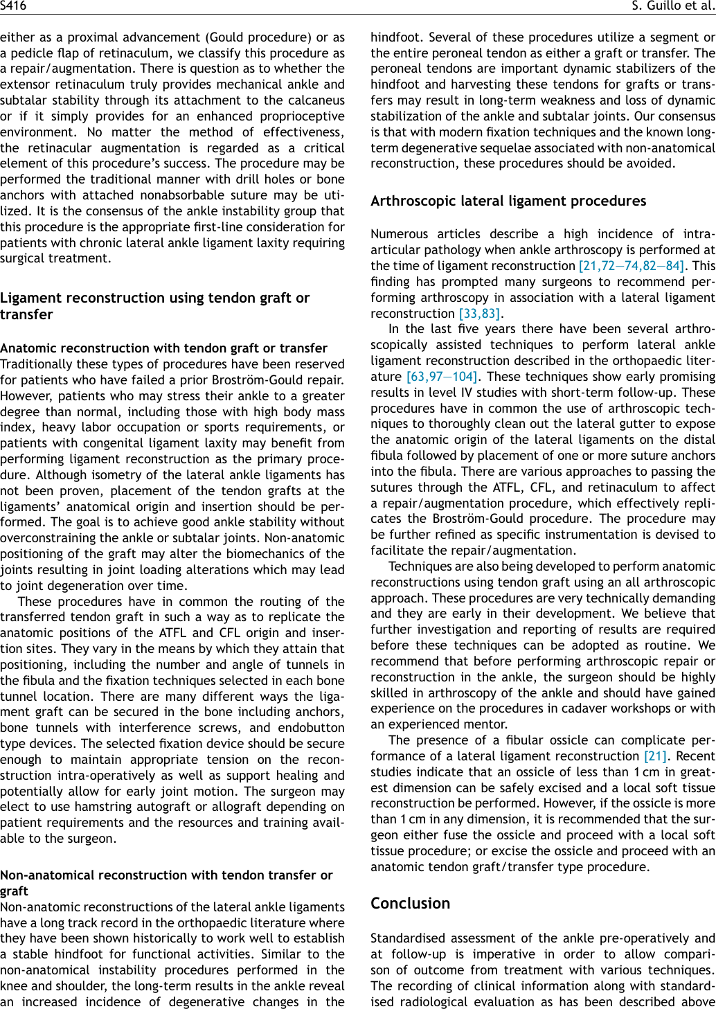 Page 6 of 9 - Consensus In Chronic Ankle Instability  OTSR CAI 20131