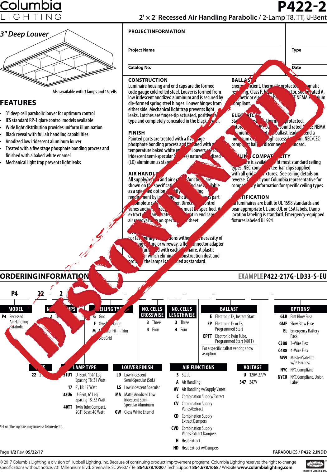 Page 1 of 2 - P422-2