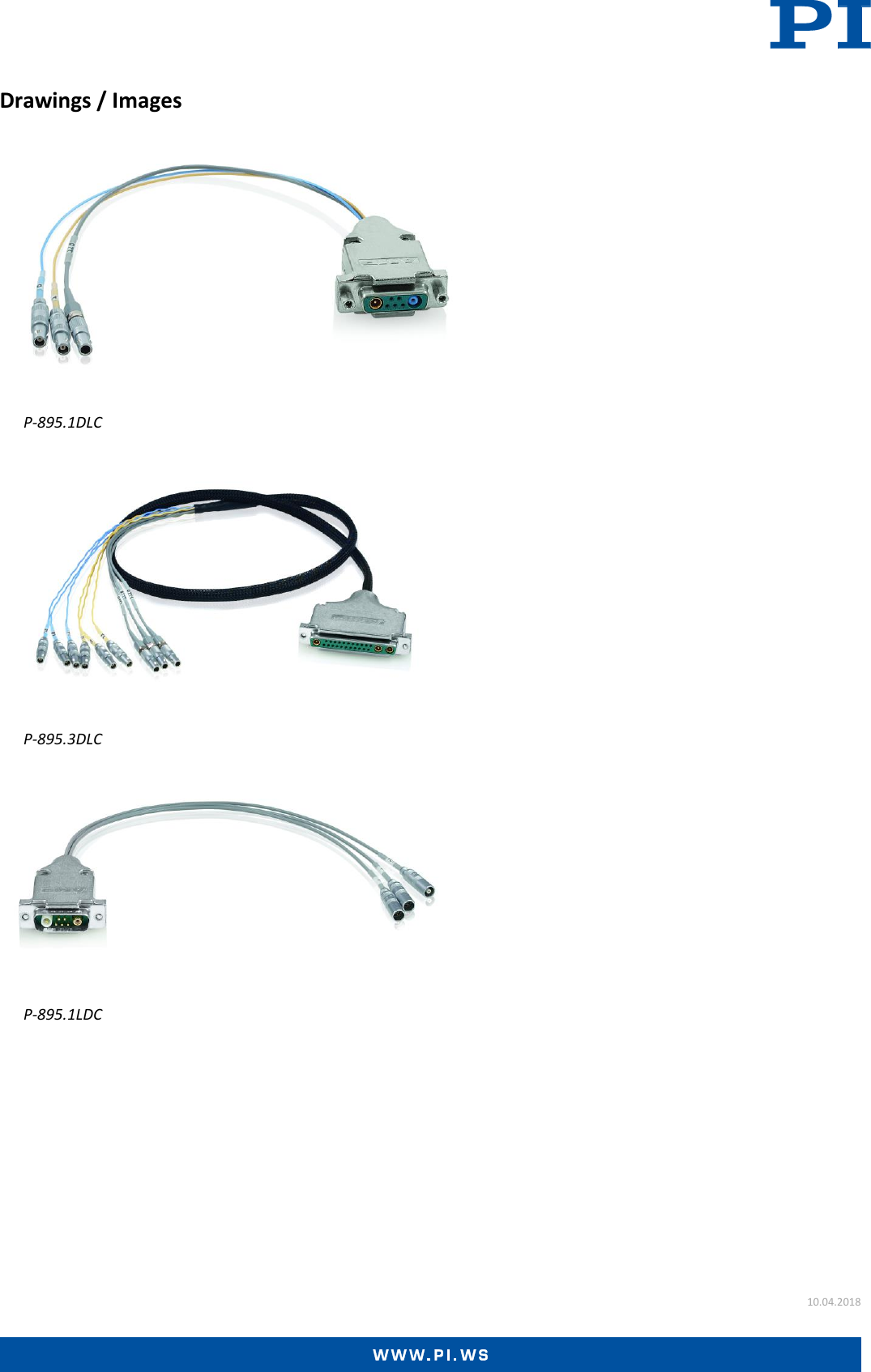Page 2 of 3 - P-895 Datasheet  P-895-Datasheet