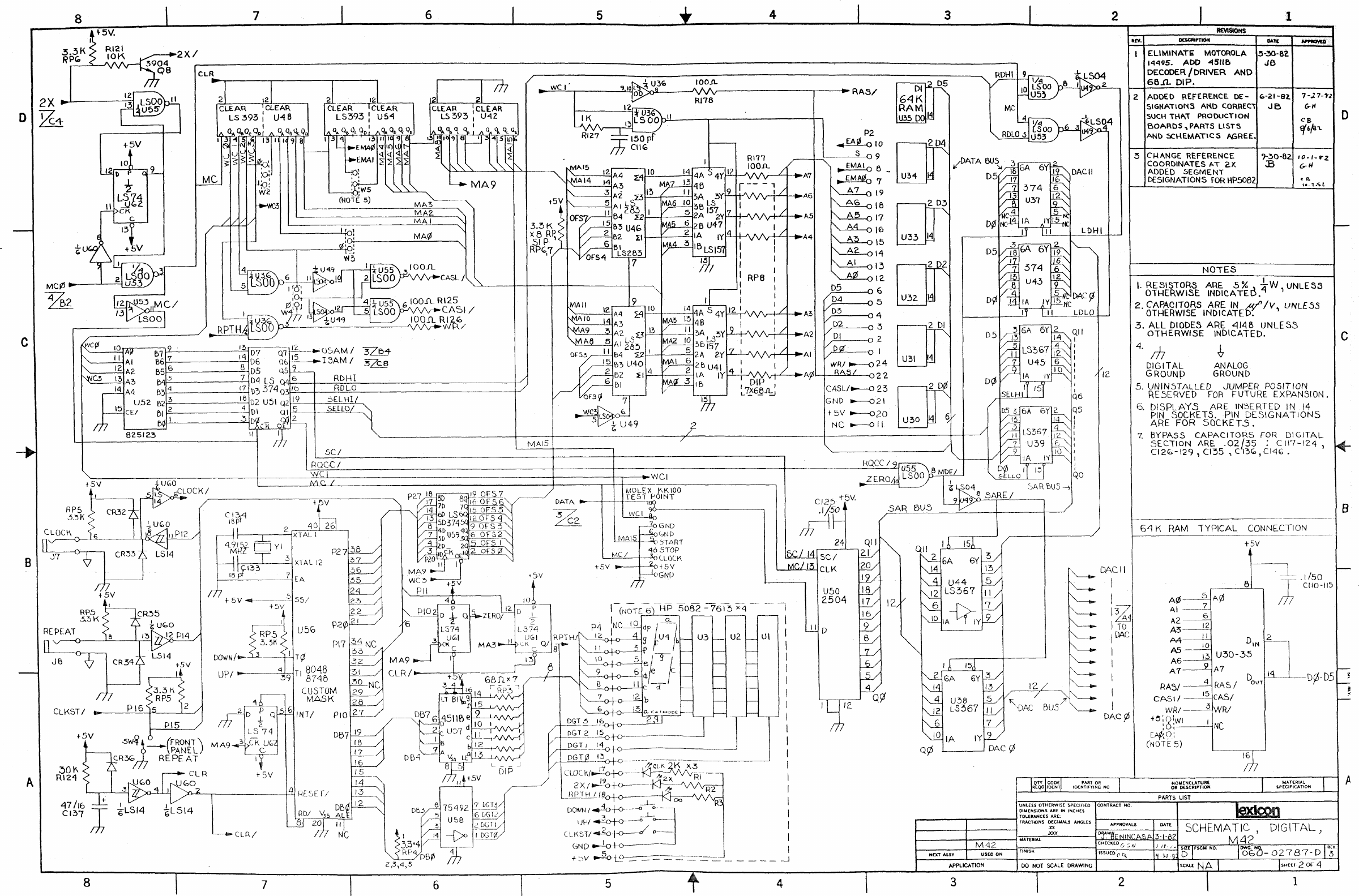 Page 2 of 6 - Lexicon PCM42 Schematics Original