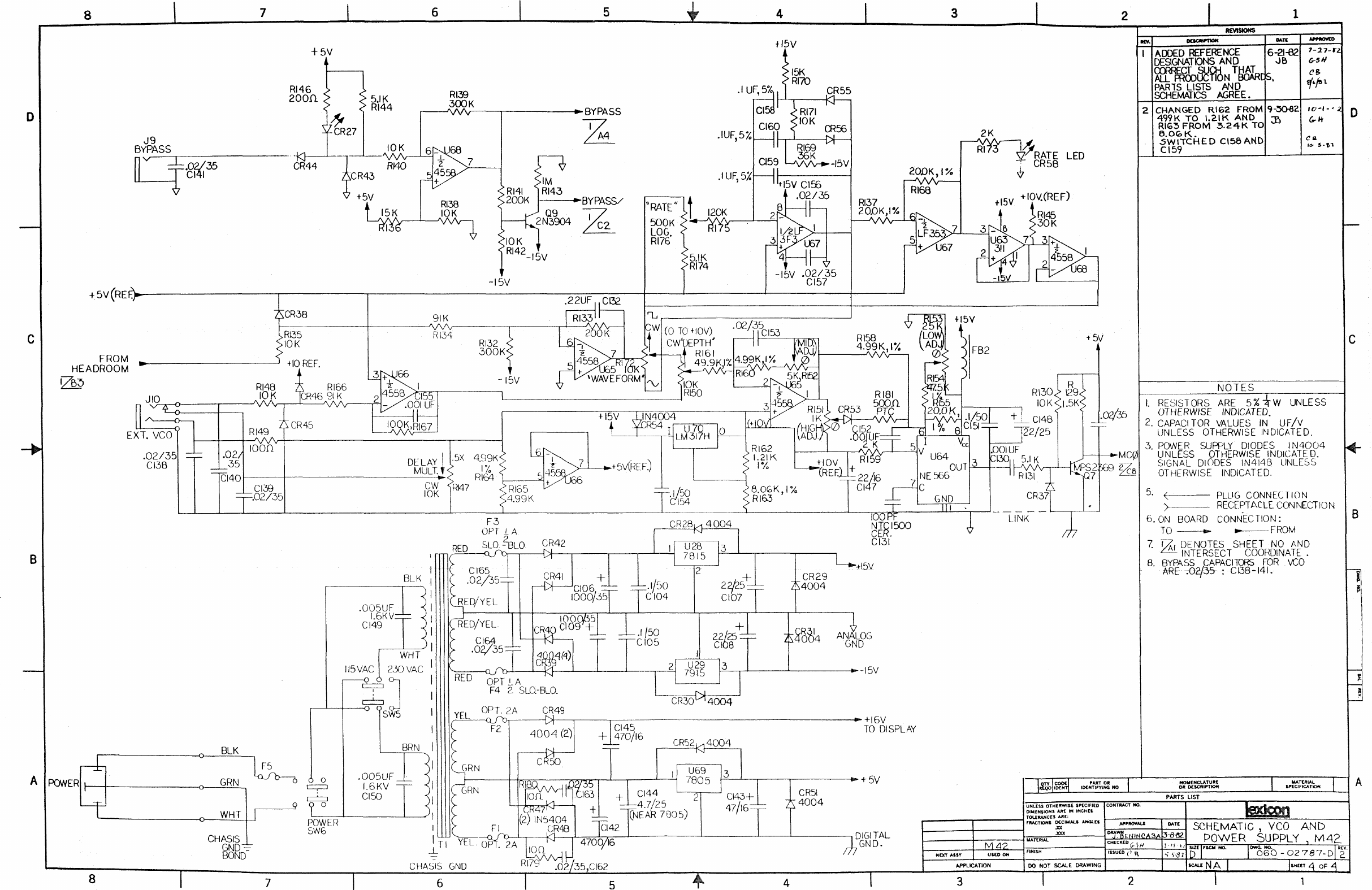 Page 5 of 6 - Lexicon PCM42 Schematics Original