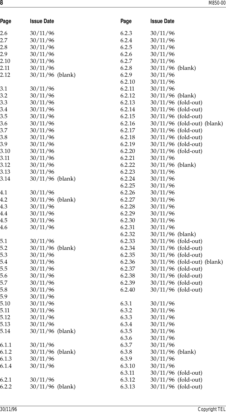 Page 8 of 12 - M850-00-101 T800/T800 SERIES 1 MANUALS/M850-00-101/Pages 1-12 Pages