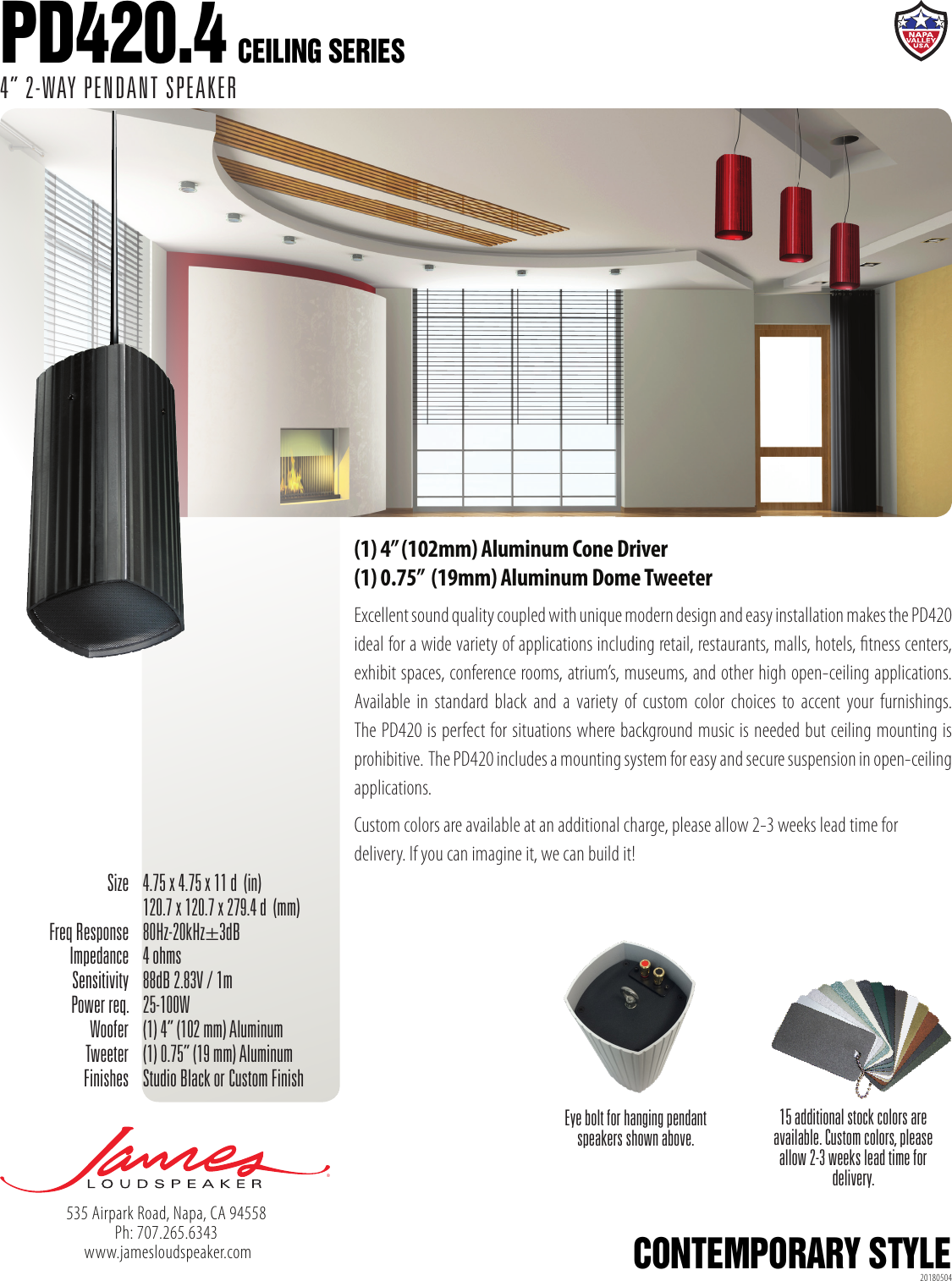 Page 1 of 1 - PD420.4 Datasheet 20180504