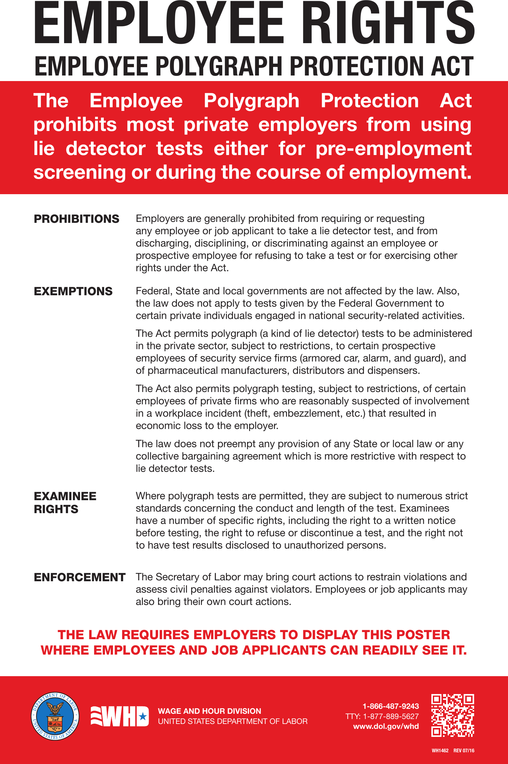 Page 1 of 1 - EE Polygraph Protection Act Poster.EE