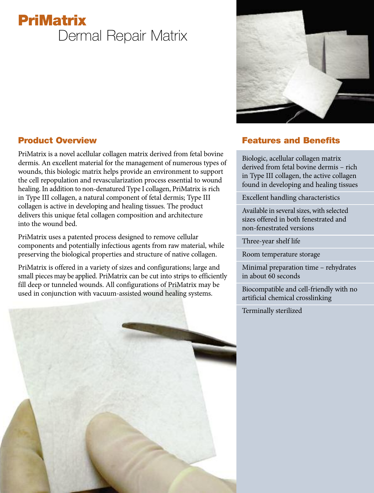 Page 2 of 4 - Colors.qxp  Primatrix Brochure