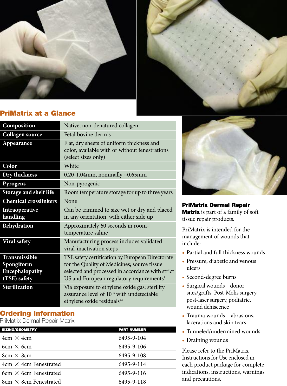 Page 3 of 4 - Colors.qxp  Primatrix Brochure