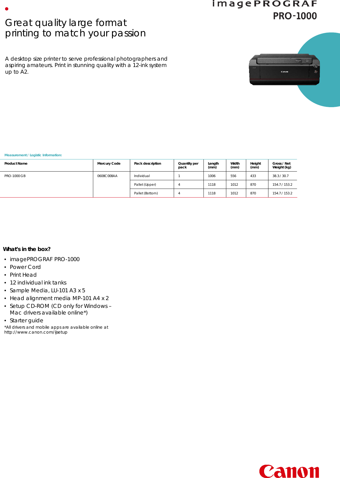 Page 4 of 4 - Pro1000  Presentation User Manual