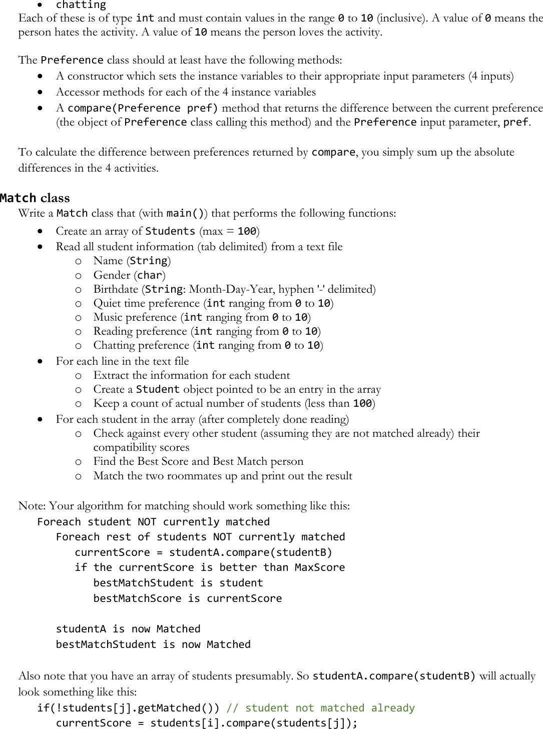 Page 3 of 4 - Project02 Instructions