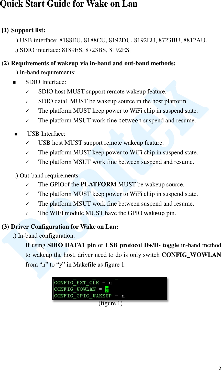 Page 2 of 4 - Quick Start Guide For WOW