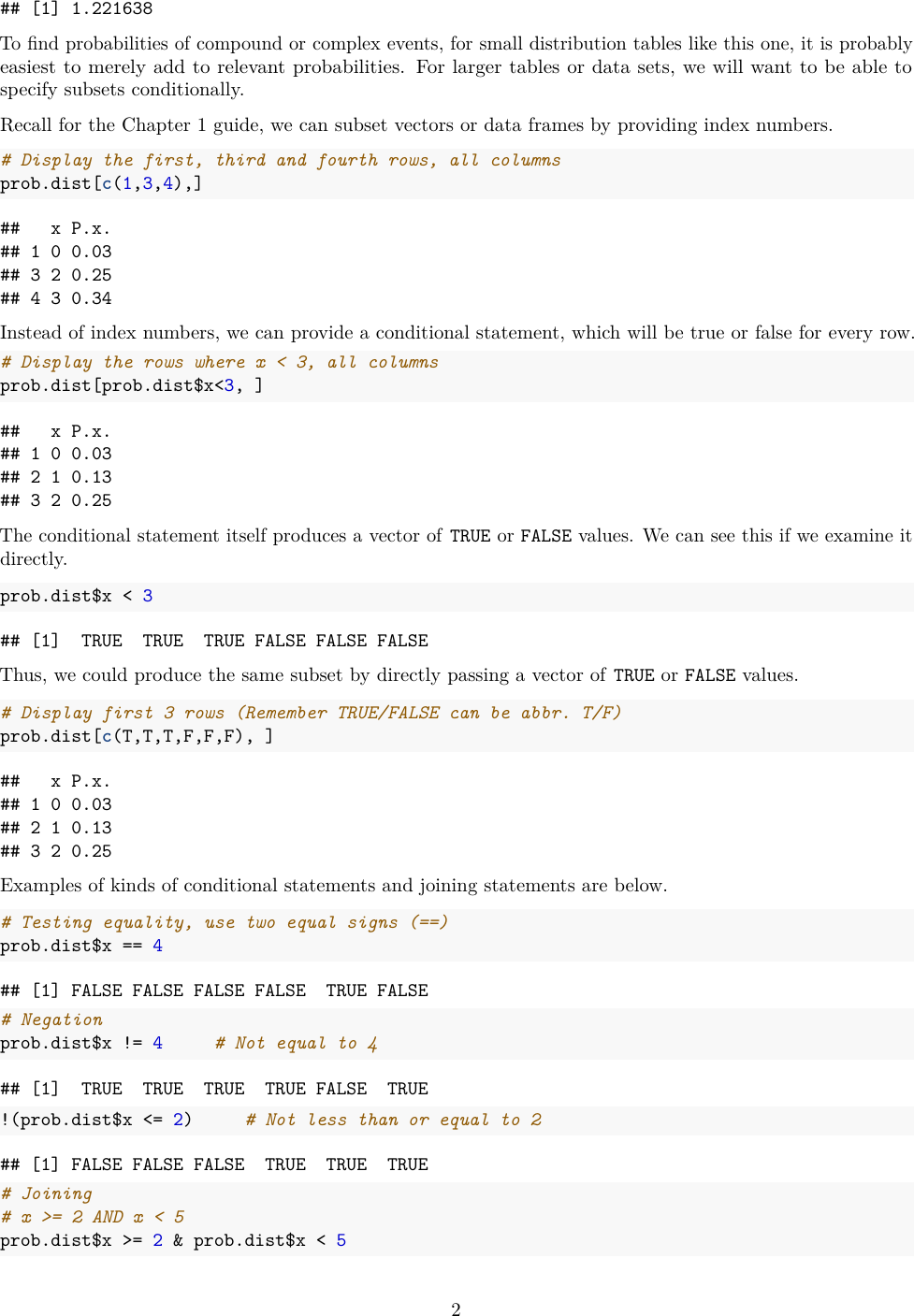 Page 2 of 4 - R Users Guide To Stat 201: Chapter 5 - 05