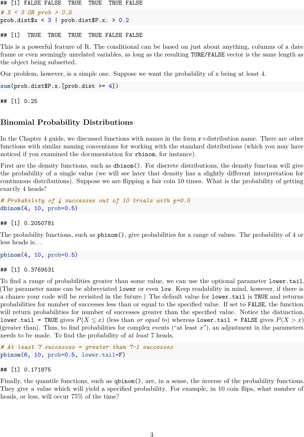 Page 3 of 4 - R Users Guide To Stat 201: Chapter 5 - 05