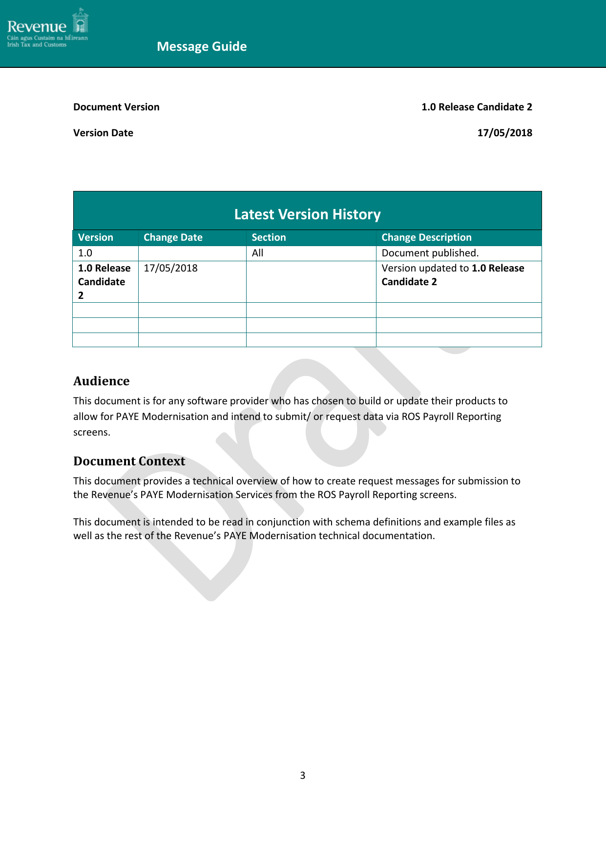 Page 3 of 6 - ROS Payroll Reporting Message Guide