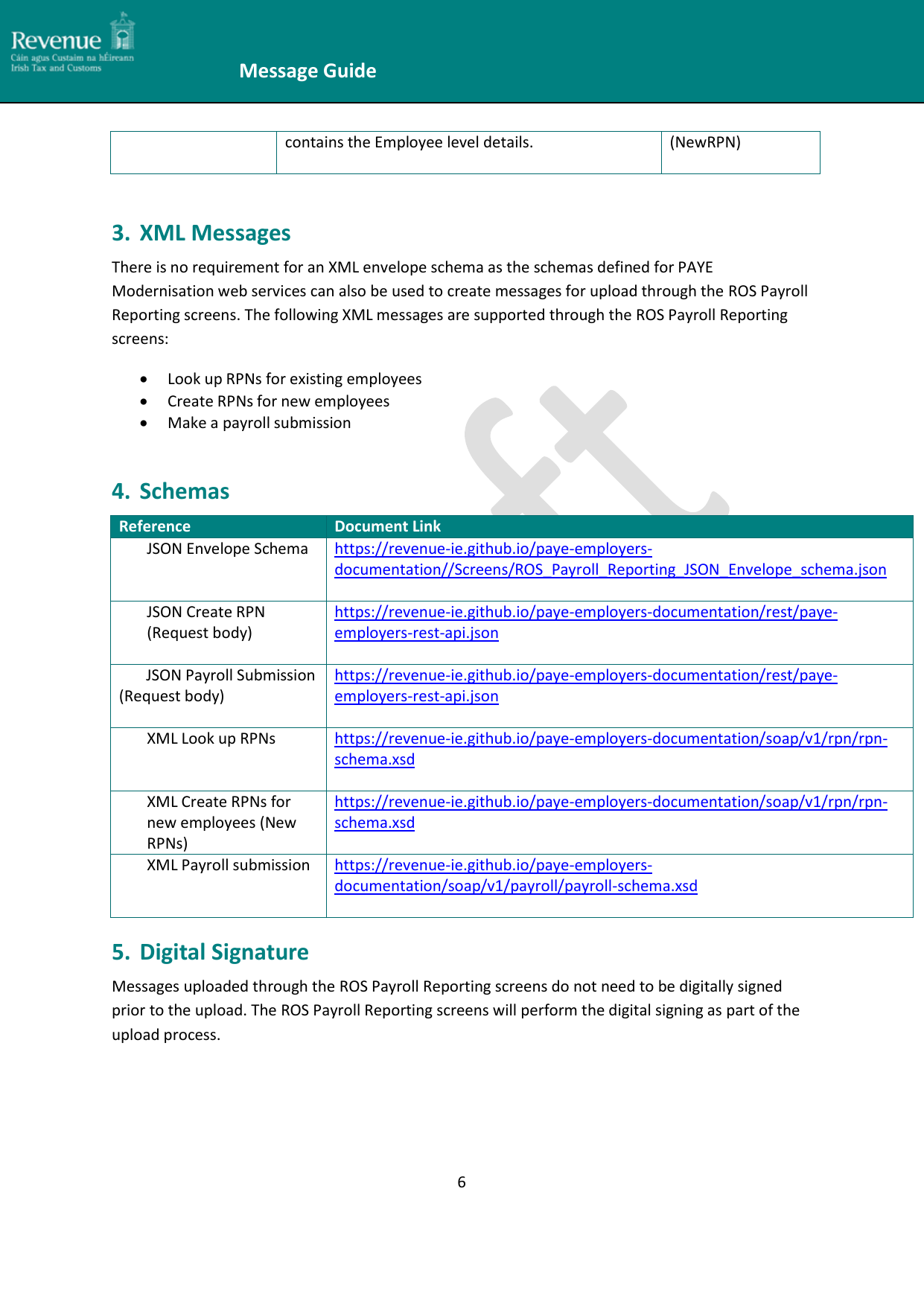Page 6 of 6 - ROS Payroll Reporting Message Guide