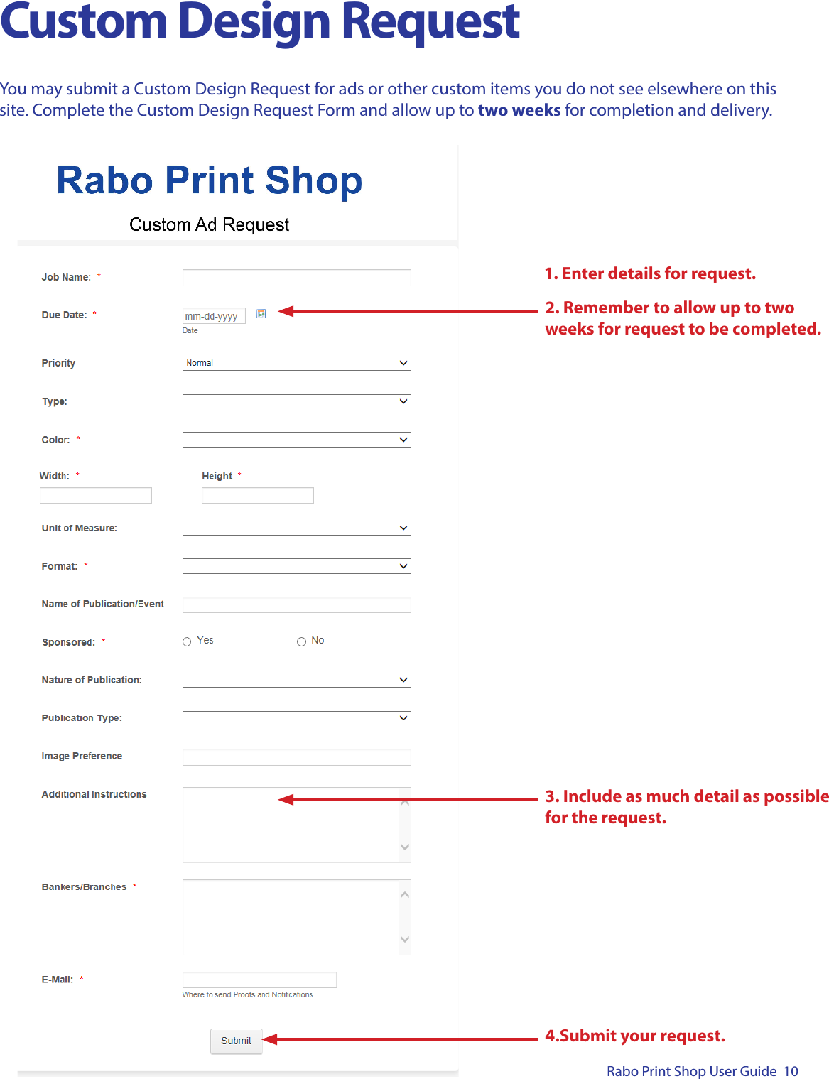 Page 10 of 10 - Rabo Print Shop User Guide