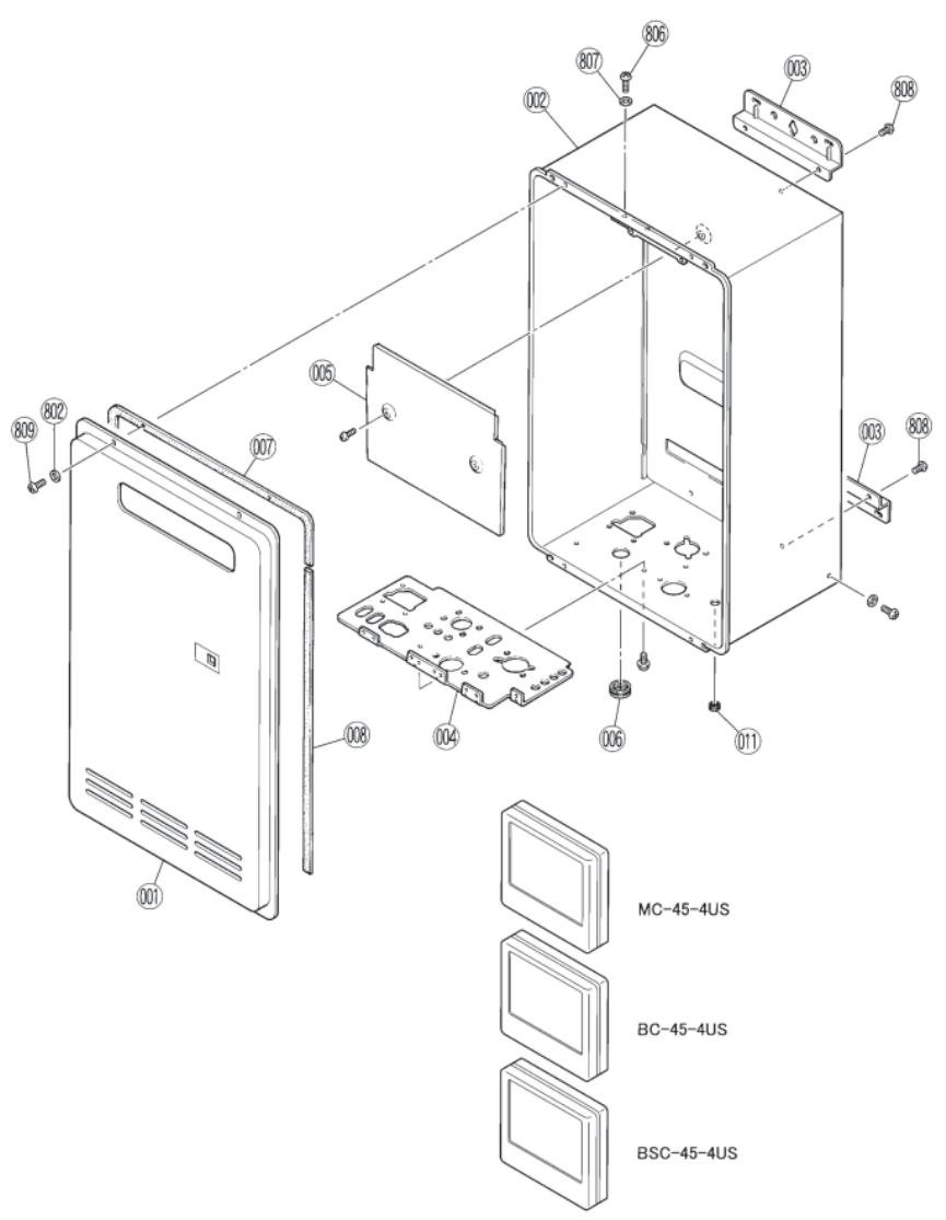 REU 2532 W Service Manual 08 03.pmd Rinnai