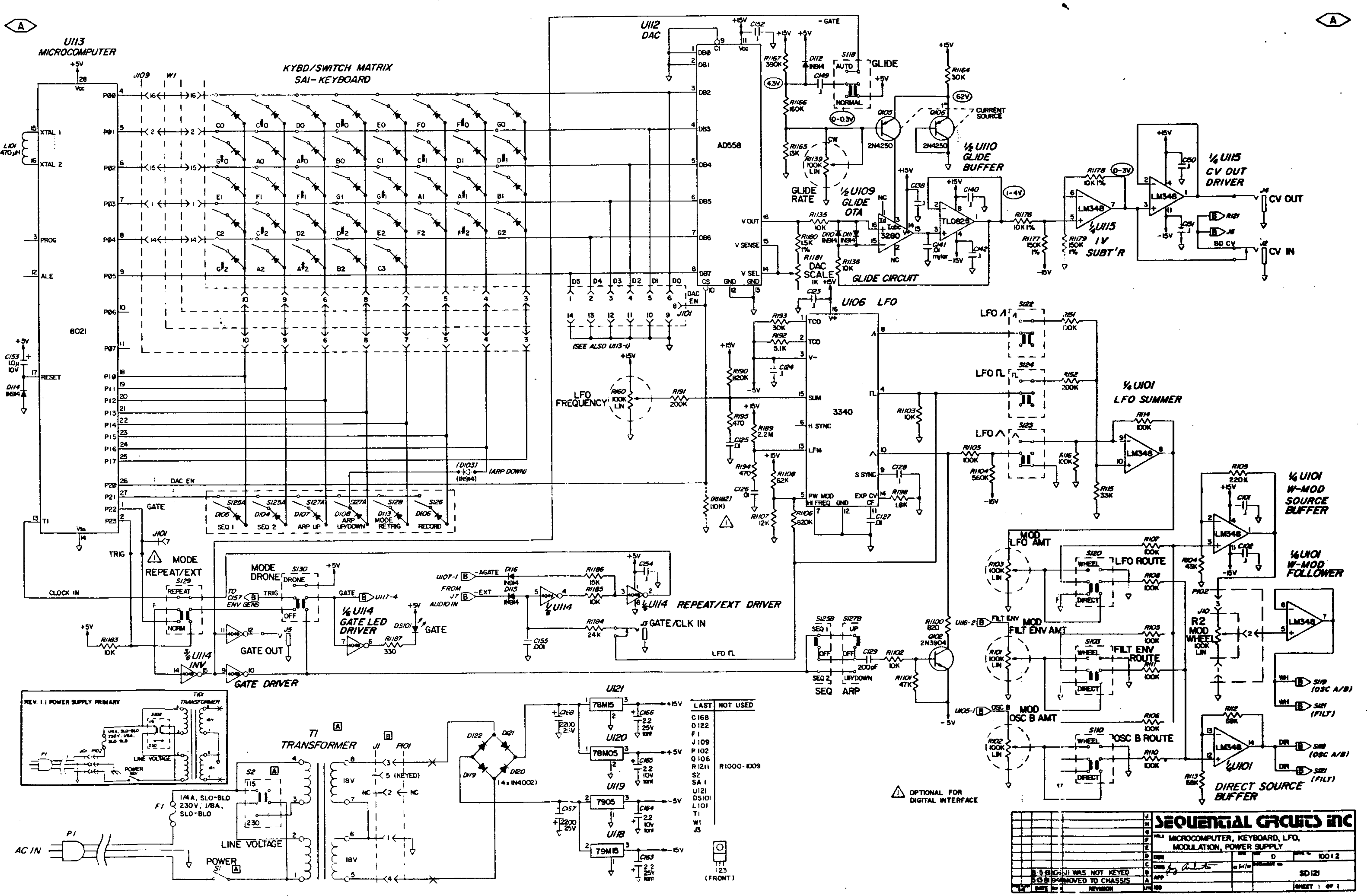 Page 1 of 2 - SCI Pro One Schematics Pro1-schematics