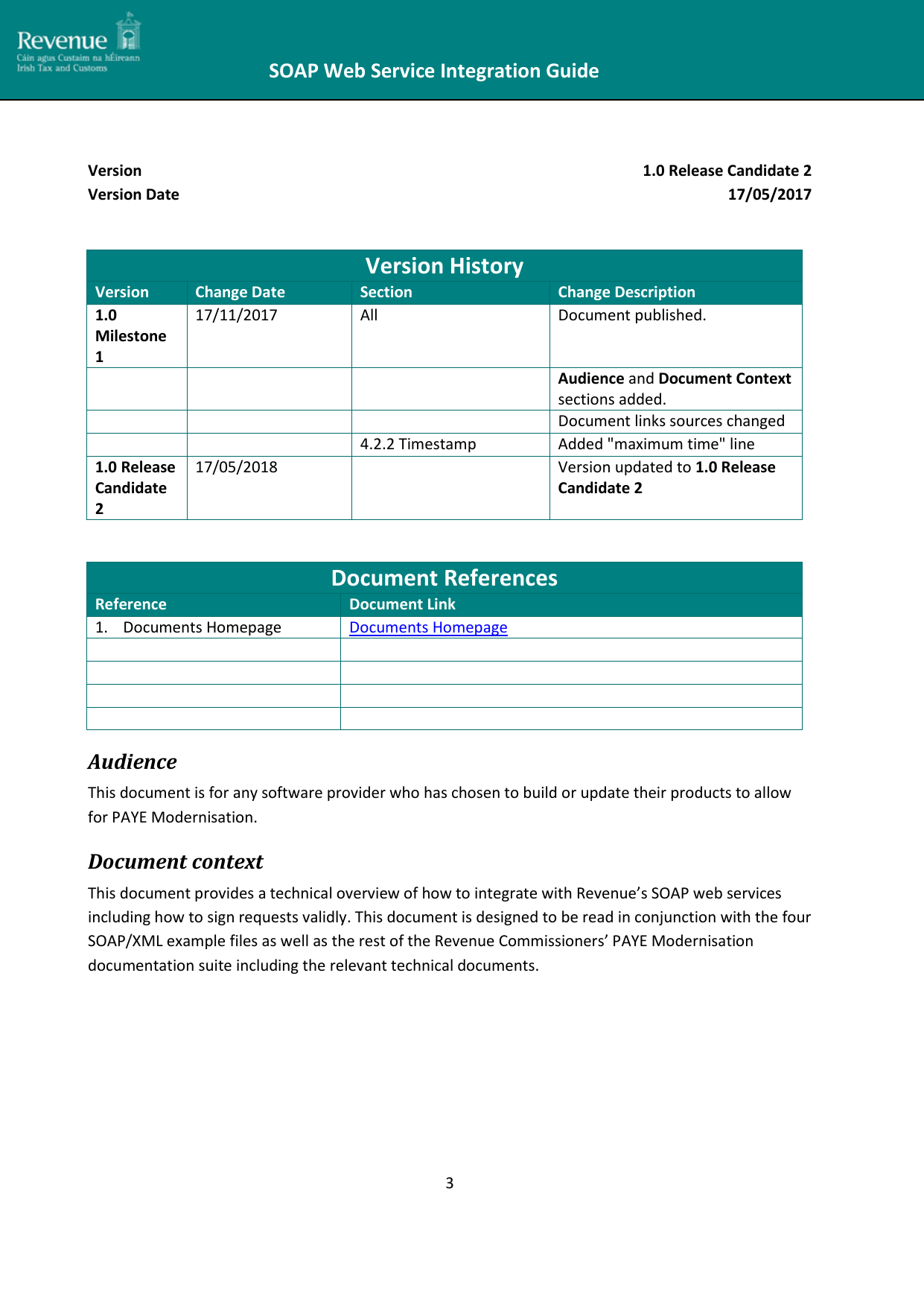 Page 3 of 12 - SOAP Web Service Integration Guide